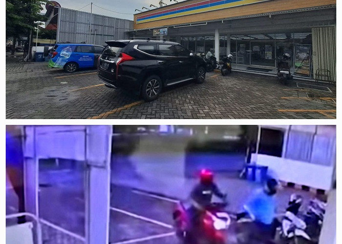 Curanmor di Minimarket Jalan Prapen Surabaya, Scoopy Karyawan Raib Kurang dari Semenit