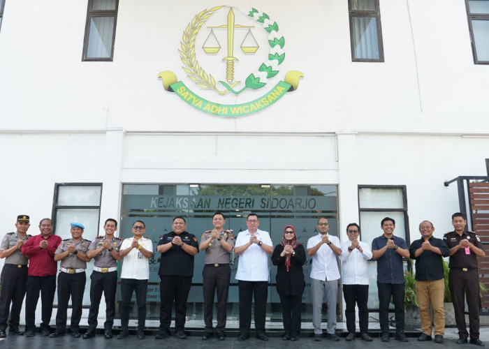 Kapolresta Sidoarjo Silaturahmi ke Kajari, Perkuat Sinergitas Penegakan Hukum