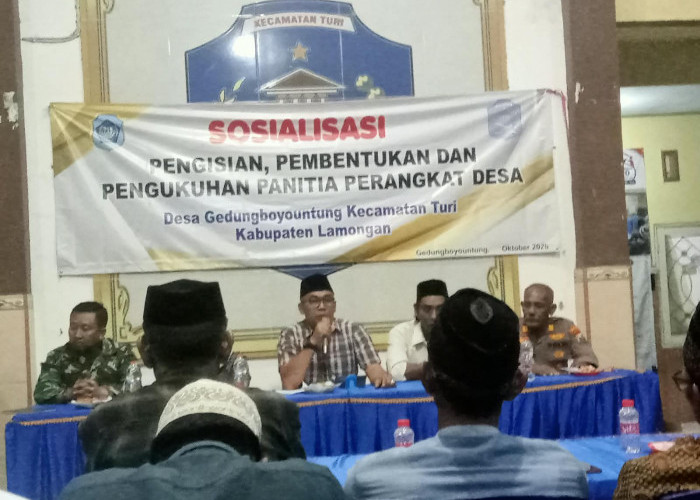 Tolak Pengisian Perangkat Desa Gedongboyountung, Warga Desak Bupati Lamongan Terbitkan SE