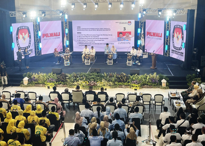 Debat Publik Terakhir Pilwali Kota Probolinggo Selesai, KPU Ingatkan Paslon Tak Kampanye di Masa Tenang