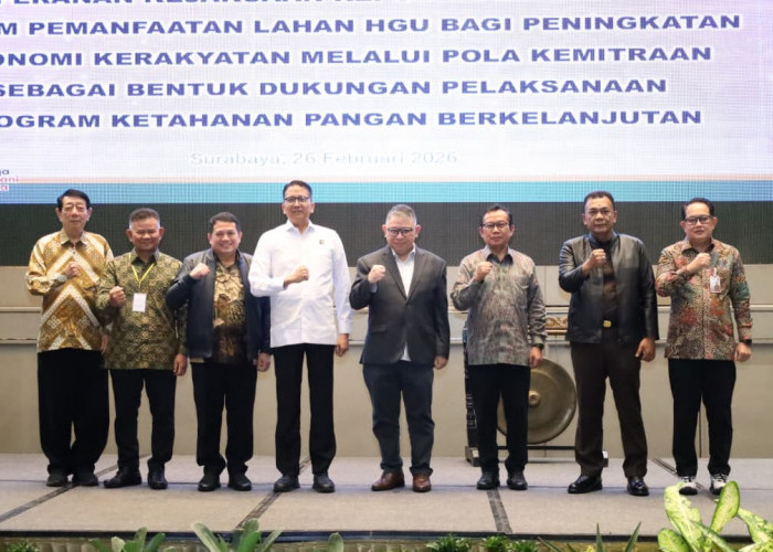 Kakanwil BPN Jatim Tegaskan HGU Bagian Amanah Untuk Kemakmuran Rakyat dan Ketahanan Pangan