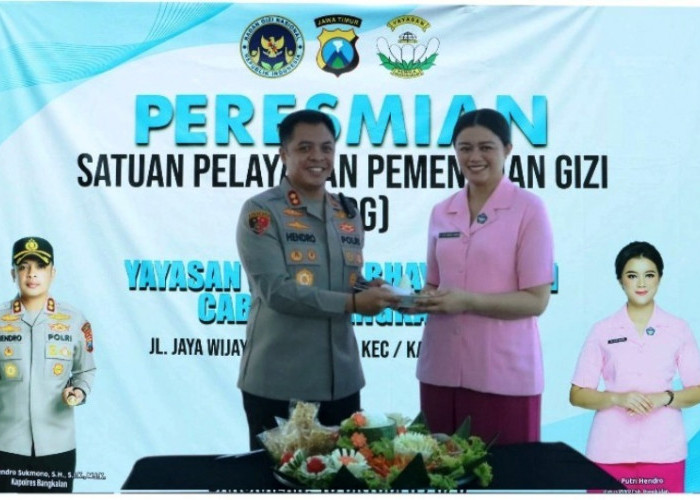 Dukung Program MBG Presiden, Polres Bangkalan Resmikan SPPG Higienis Kelolaan Kemala Bhayangkari