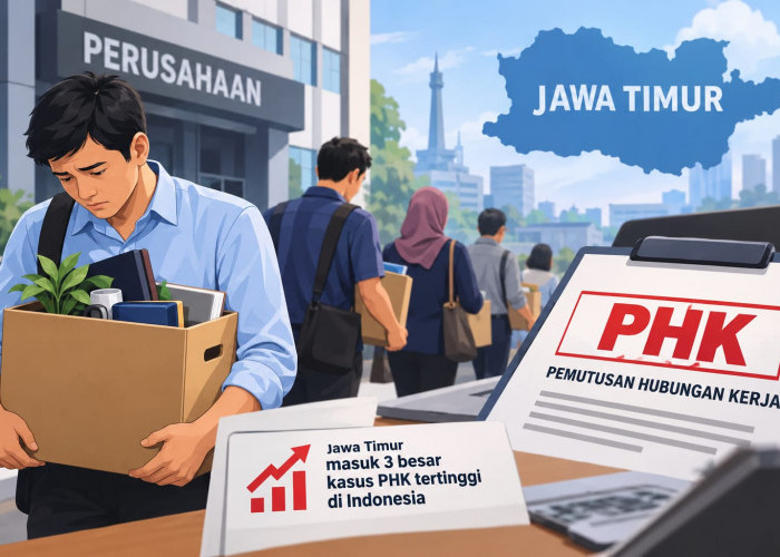 Gelombang PHK di Jatim Capai 5.400 Kasus Hingga September 2026, Masuk Tiga Besar Nasional