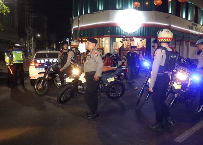 Patroli Skala Besar Polres Tanjung Perak Sasar Gangster, Tawuran dan Balap Liar di Surabaya