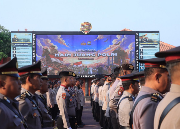 Peringati Hari Juang Polri, Polres Ngawi Komitmen Tingkatkan Pelayanan ke Masyarakat