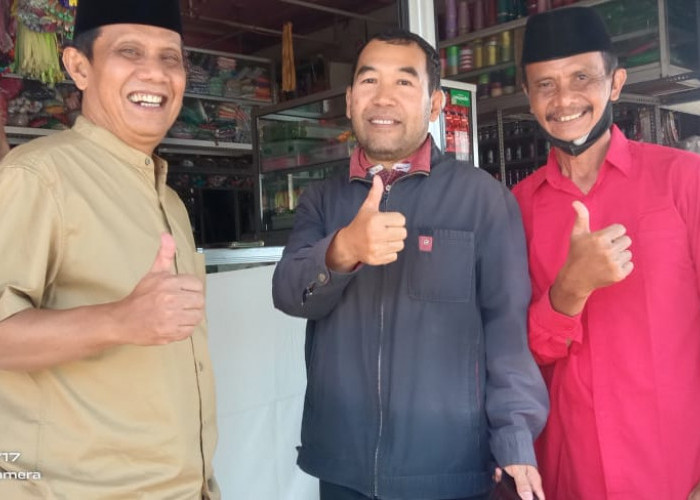 Mantan Bupati Jemput Gunawan Diajak Keliling Sapa Masyarakat