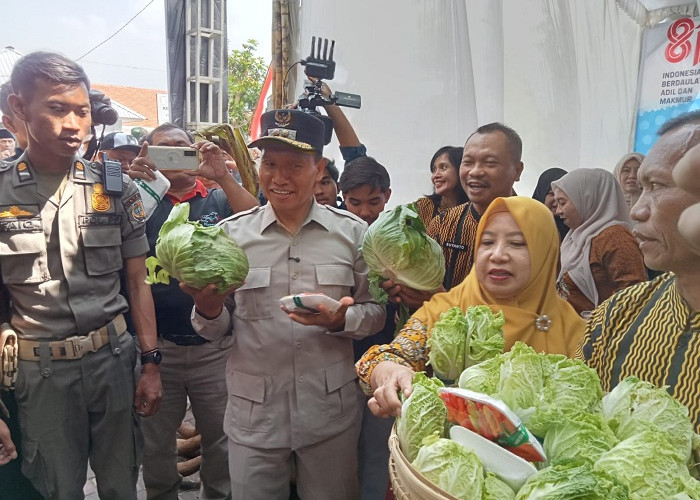 Dinas Pertanian Tulungagung Bagikan Sayur Mayur Gratis untuk Masyarakat