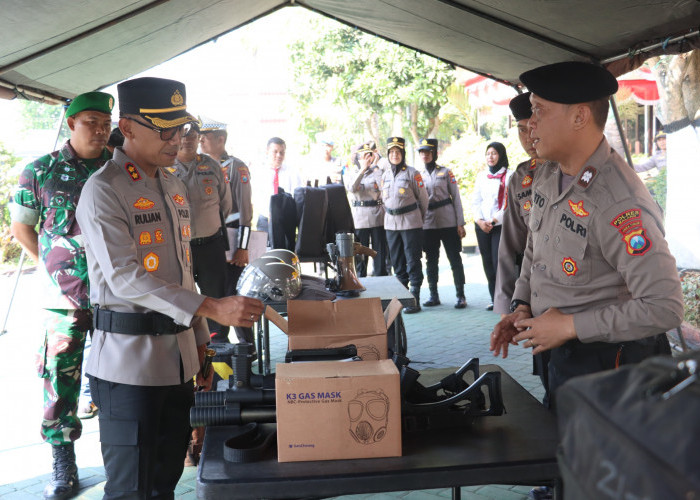 Polres Malang Gelar Apel Kamtibmas, Perkuat Pengamanan Wilayah