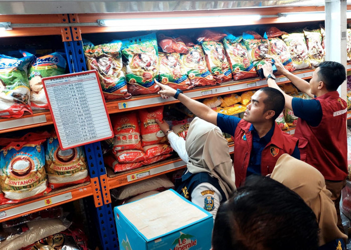 Sidak Sejumlah Pusat Perbelanjaan, Satgas Pangan Polda Jatim Pastikan Stok Bahan Pokok Melimpah