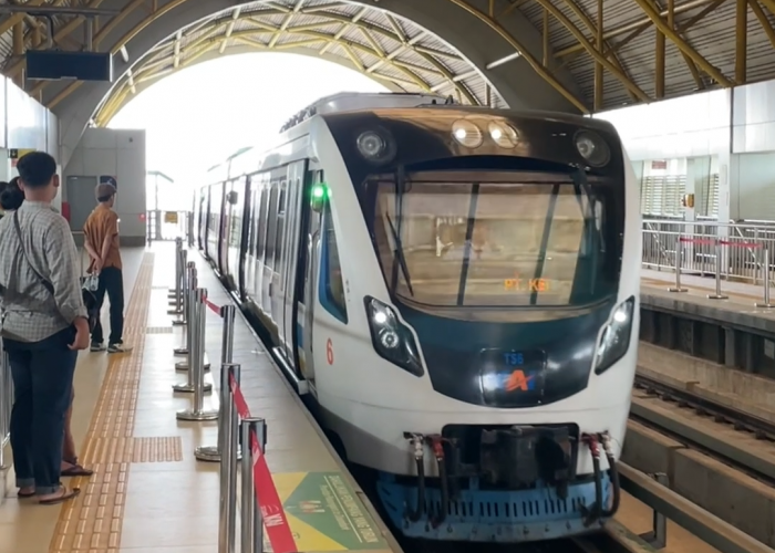 Penumpang LRT Sumsel Capai 213 Ribu Orang saat Libur Lebaran, Hidupkan Pusat-pusat Ekonomi Rakyat