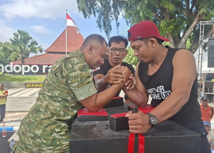  Lomba Panco Situbondo Berlangsung Seru, Diikuti Pelajar hingga Pria Kekar