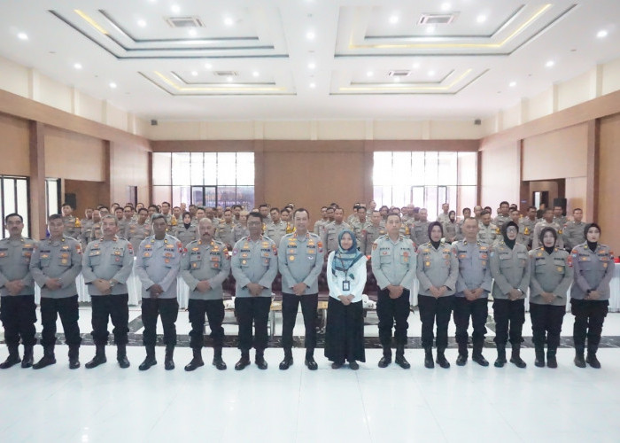 Polresta Sidoarjo Gelar Apel Bhabinkamtibmas, Sosialisasi Aplikasi FASIH untuk Pendataan Lahan Jagung