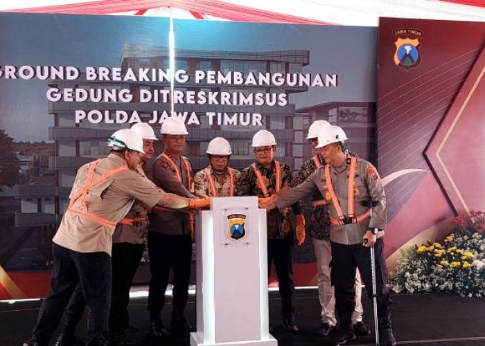 Tingkatkan Pelayanan, Polda Jatim Bangun Gedung Ditreskrimsus dan Bidhumas