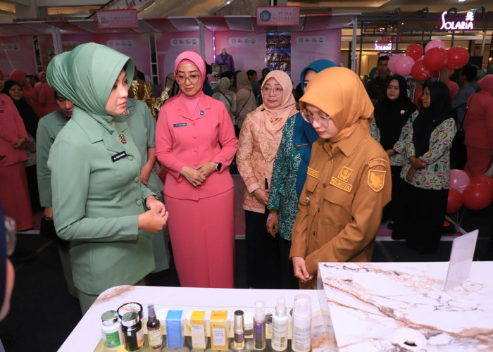 Bhayangkari Cabang Kediri Kota Gelar Pameran UMKM, Dukung Produk Lokal Naik Kelas
