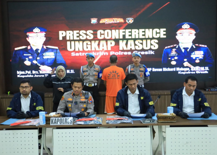 Pelaku Asusila Terhadap Anak Kandung di Gresik Terancam Penjara 15 Tahun