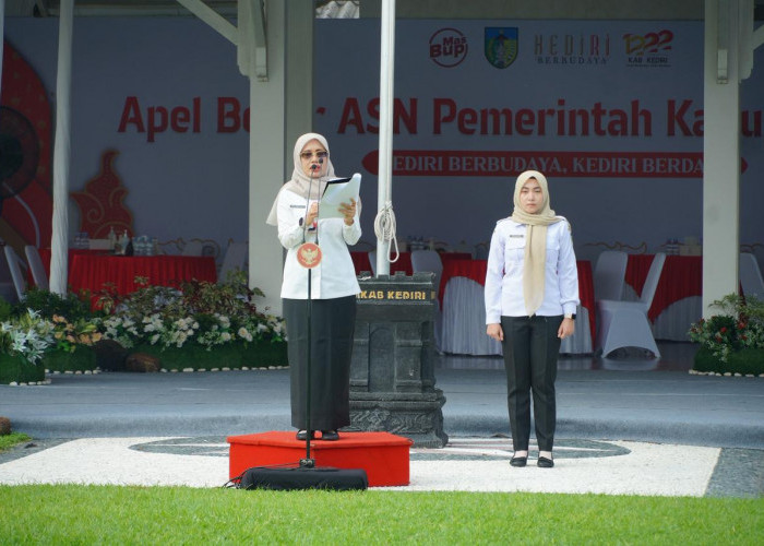 Apel Besar ASN Pemkab Kediri, Momentum Kebangkitan Semangat Pelayanan Pascaleberan