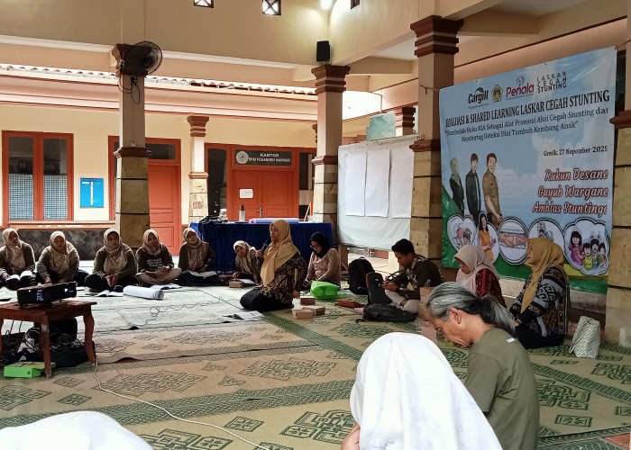 Tingkatkan Literasi Kesehatan, Dinkes Gresik dan Cargill Perkuat Aksi Cegah Stunting
