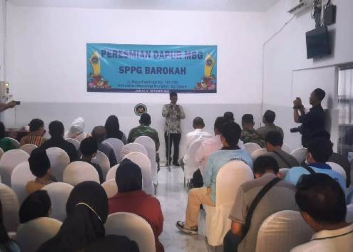 Polsek Rungkut Hadiri Peresmian Dapur SPPG Barokah Surabaya, Siap Sediakan 4.000 Porsi