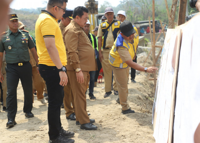 Jembatan Garuda Merah Putih Presisi Dibangun, Asa Warga Kedungdendeng Kembali Tersambung