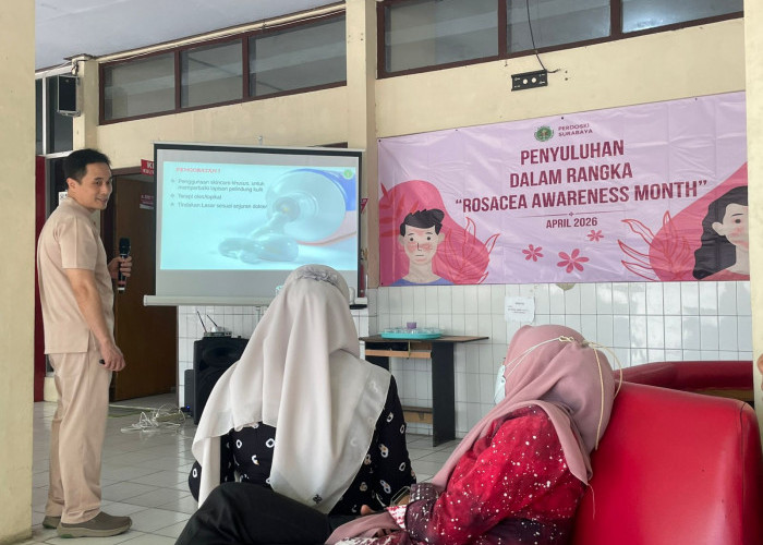 Bulan Kesadaran Rosacea, RSUD dr. Sayidiman Magetan Edukasi Warga Kenali Gejala Peradangan Kulit Wajah Kronis