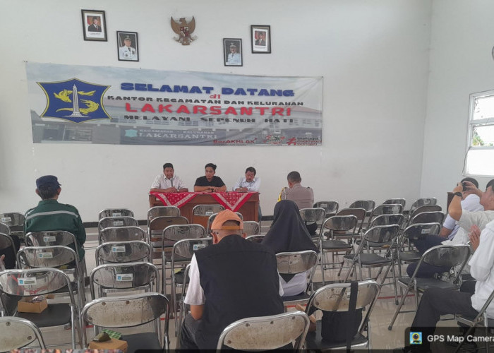 Antisipasi Kemacetan, Polsek Lakarsantri Gelar Rapat Koordinasi Proyek Jalan Menganti–Lidah