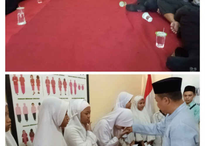 Jum'at Curhat, Kapolsek Gayungan Berdoa Bersama Anak Yatim di Panti Asuhan Bani Ya'qub