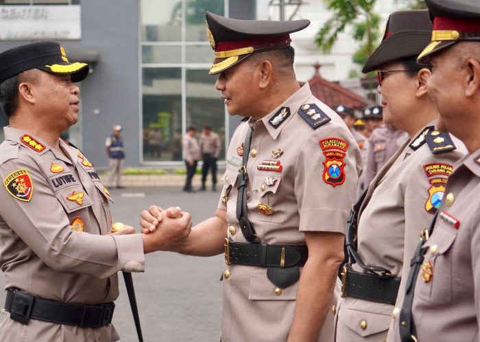 Pimpin Sertijab, Kapolrestabes Surabaya Pesan Tingkatkan Sinergitas dan Profesionalisme