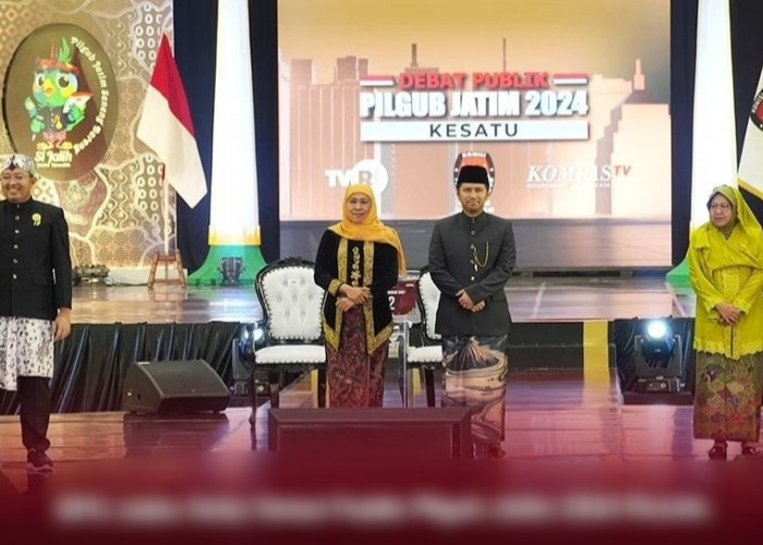 Debat Pilgub Jatim, Paslon Belum Benderang Sampaikan Komitmen Keterbukaan Informasi