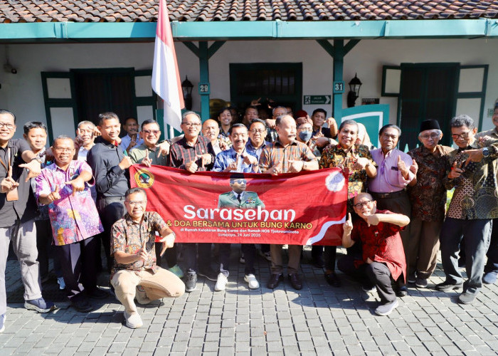 Menguak Jejak Sejarah Bung Karno, Untag Surabaya Gelar Sarasehan dan Doa Bersama di Dua Lokasi Sakral