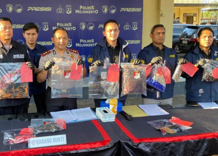 Polres Mojokerto Ungkap Kasus KDRT Maut di Puri, Pelaku Ditangkap di Surabaya
