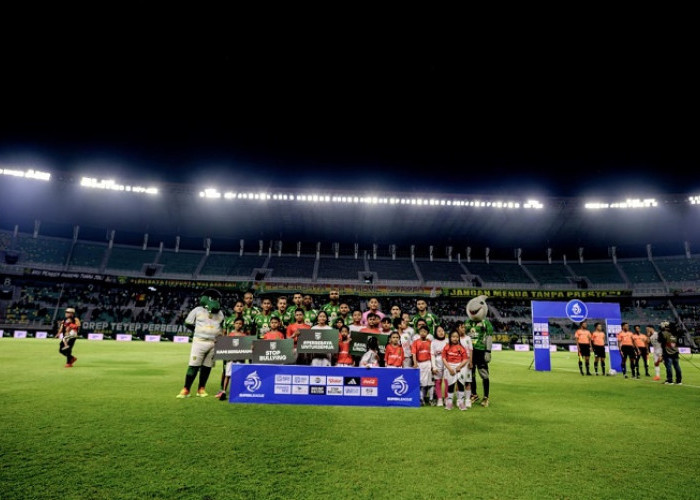 Dukung Kampanye Stop Bullying, Persebaya Bawa10 Anak Down Syndrome ke GBT  