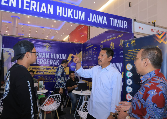 Kemenkum Jatim Hadir di Surabaya Great Expo 2025, Dorong Kekayaan Intelektual Jadi Aset Produktif