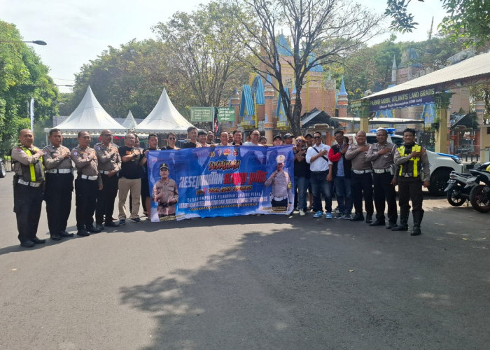 Jelang Operasi Patuh Semeru, Satlantas Polres Pelabuhan Tanjung Perak Gaungkan Keselamatan Berkendara