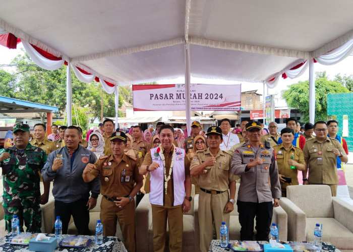 Pasar Murah di Gedangan Kabupaten Malang: Warga Antusias, Harga Lebih Hemat