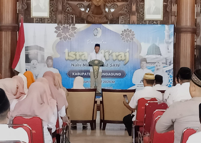 Isra Mikraj di Pendopo, Pemkab Tulungagung Ajak Warga Perkuat Iman dan Bangun Daerah Bersama