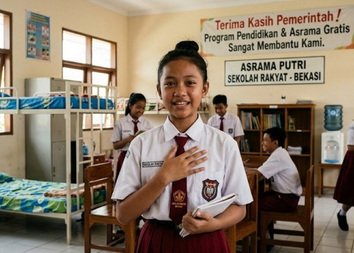  Kisah Siswi Sekolah Rakyat Bekasi, Bersyukur Bisa Sekolah dan Tinggal di Asrama Gratis