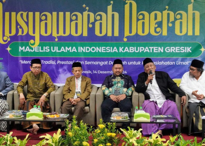 Hasil MUSDA Kelima MUI Gresik, KH Ainur Rofiq Thoyyib Terpilih Jadi Ketua MUI Gresik 2024-2029