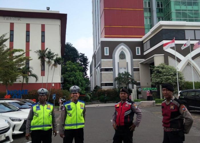 Milad ke-42 UM Surabaya, Polsek Mulyorejo Kawal Ketat Stadium General Tokoh Nasional