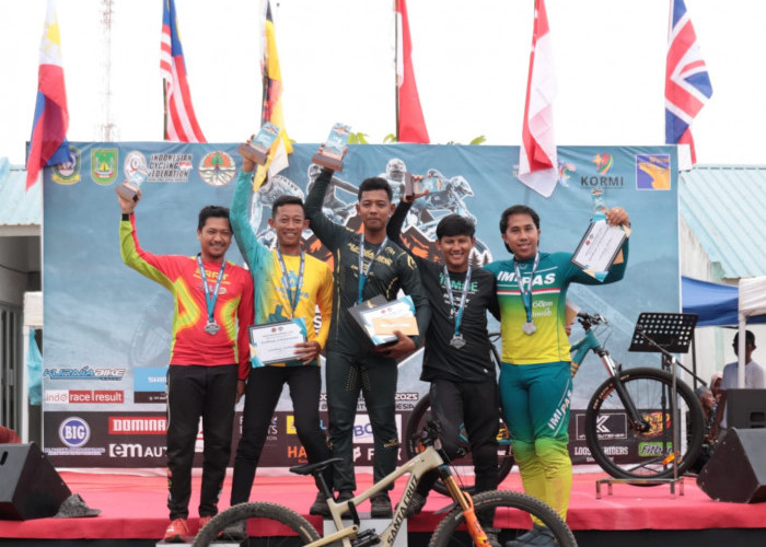 Petugas Lapas Malang Raih Medali Asean Master Downhill 2025