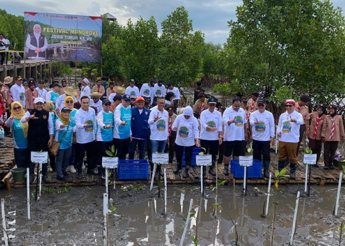 Mas Wabup Lamongan Ikuti Festival Mangrove Jatim VII