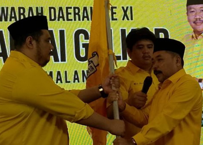 Sudarman Terpilih Aklamasi Pimpin DPD Golkar Kabupaten Malang