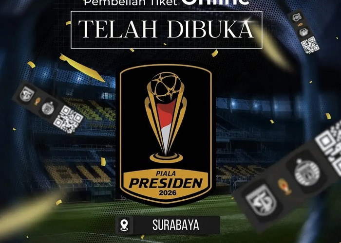 Ini Daftar Harga Tiket Piala Presiden 2026 di Surabaya dan Bandung Resmi Dirilis