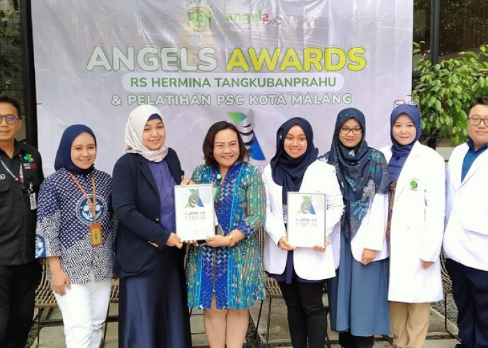 Komitmen Tangani Stroke, RS Hermina Raih Angels Award Platinum