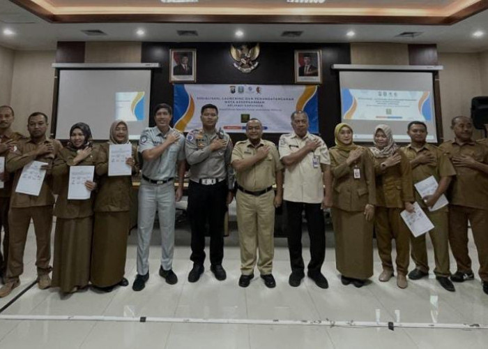 Kasatlantas Polres Bojonegoro Hadiri Launching Aplikasi Sapu Jaga