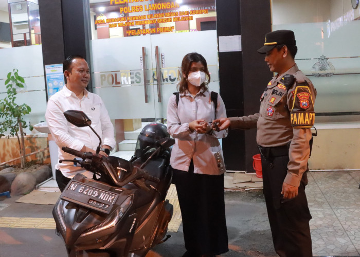 Motor Dilapor Hilang di Lamongan, Ternyata 3 Hari Ditinggal di Toko Retail