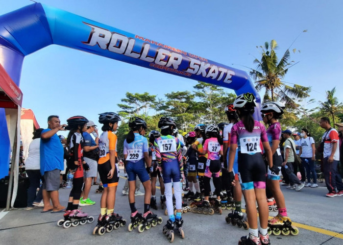Marathon Mahameru Open Roller Skate #3 Suguhkan Keindahan Alam Pesisir Selatan Lumajang