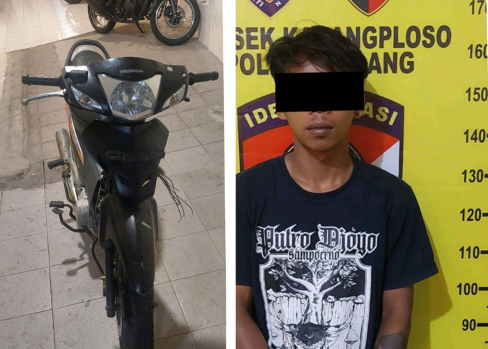 Polres Malang Bekuk Maling Motor di Karangploso, Pelaku Asal Pasuruan Ditembak