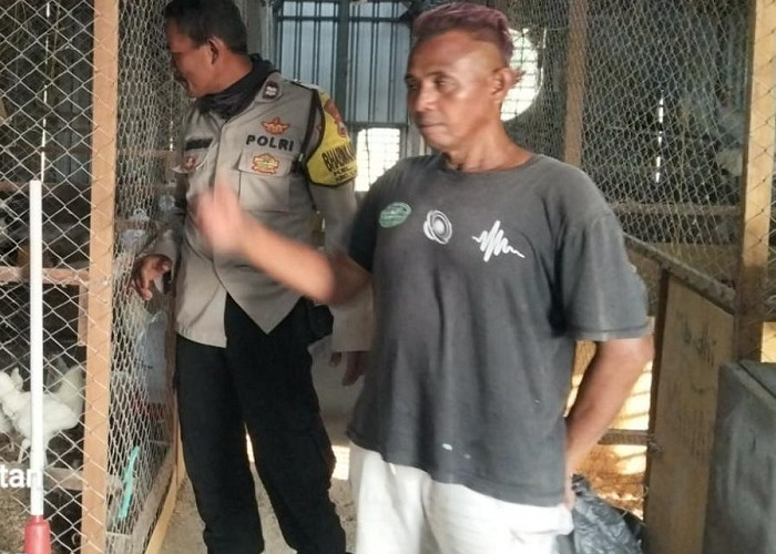 Bhabinkamtibmas Polsek Lakarsantri Sambangi Poktan Ternak Ayam Dukung Ketahanan Pangan