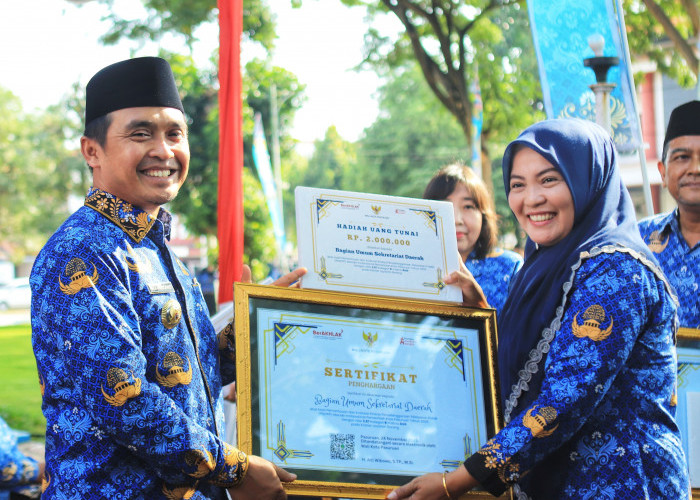 Wali Kota Mas Adi Pimpin Upacara KORPRI, Beri Pesan Transformasi ASN, Seperti Apa?