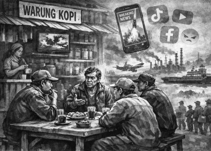 Akar Rumput, Warung Kopi, dan Isu Perang Hari Ini